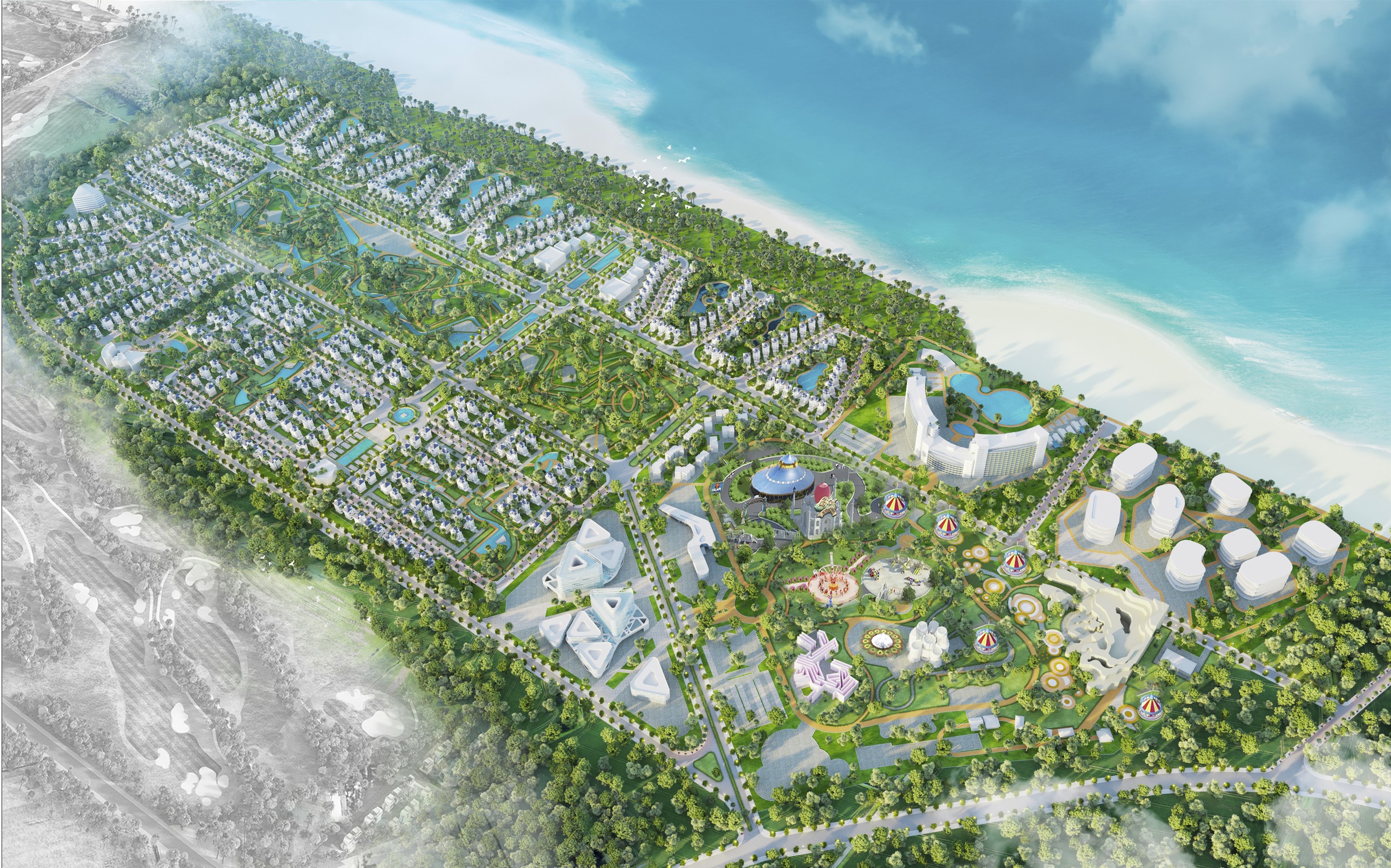 Nhà thầu Đức Nhân Việt thi công các hạng mục tại Dự án Golden Sands City - Huế
